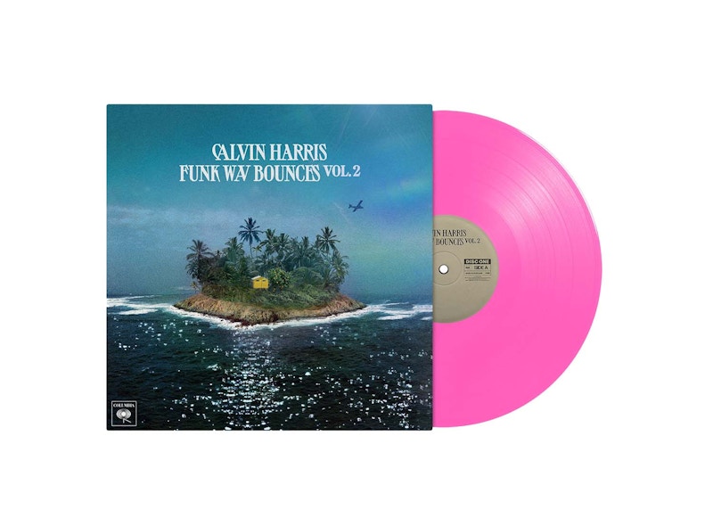 Calvin Harris Funk Wav Vol. 2 LP Vinyl Transparent Pink - US