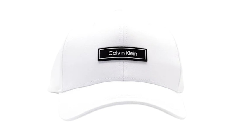 Calvin Klein Logo Cap White