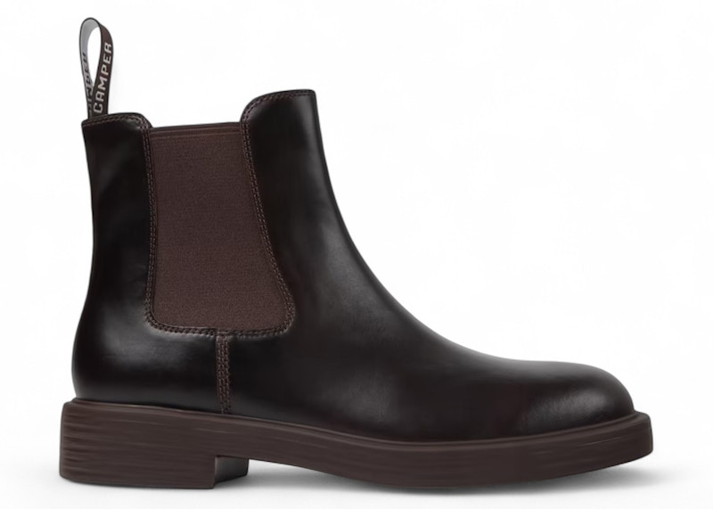 Pre-owned Camper Men's  Dean Ankle Boots Sneakers In Brown