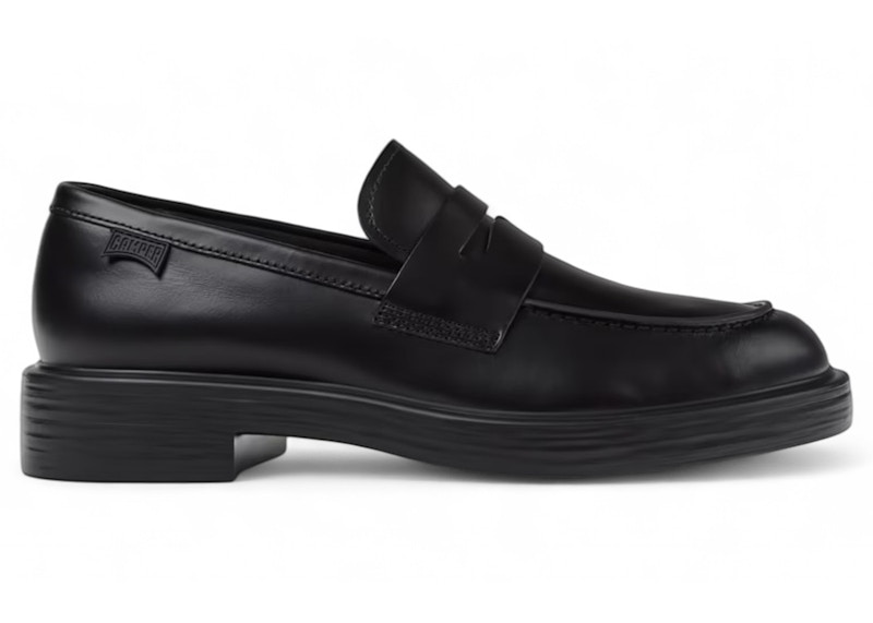 Pre-owned Camper Men's  Dean Loafer Moccasins Sneakers In Black