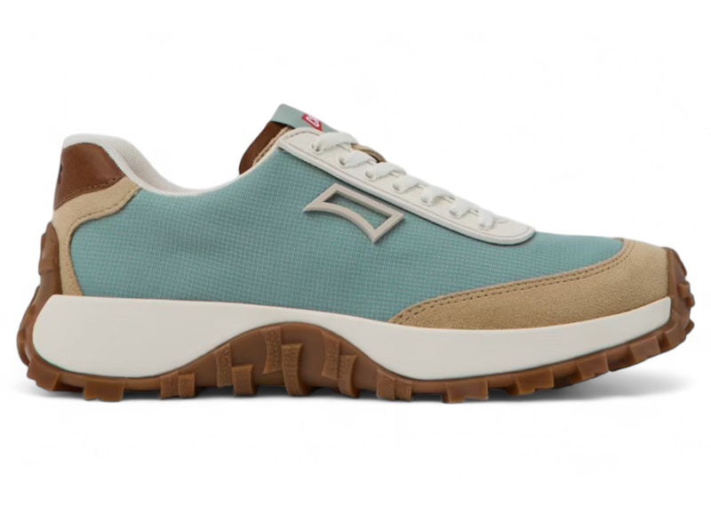 スニーカー CAMPER Woman Sneakers Green K400795-004 DRIFT TRAIL VIBRAM 0 Drift Trail Green Ankle Boots for Women - Spring/Summer