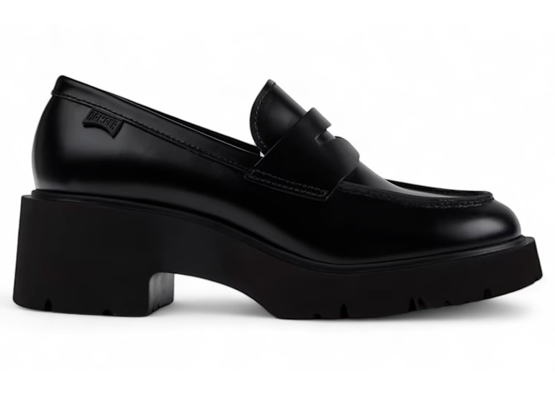 Pre-owned Camper Mila Loafer (women's) Sneakers In Black