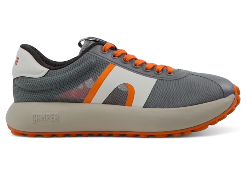 Camper Pelotas Athens Sneaker Grey Orange Men's - K100944