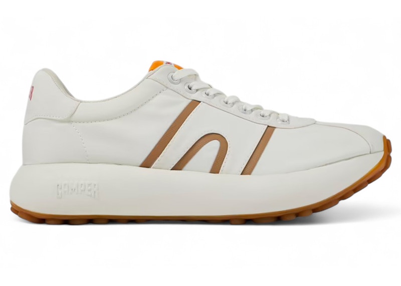スニーカー CAMPER Men Sneakers White K100943-002 PELOTAS ATHENS 0 Camper Pelotas Athens Sneaker White Gum Men's - K100943-002 - US