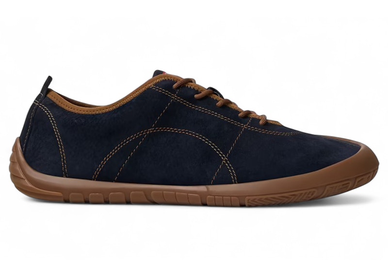 Pre-owned Camper Men's  Peu Path Navy Gum Sneakers In Blue