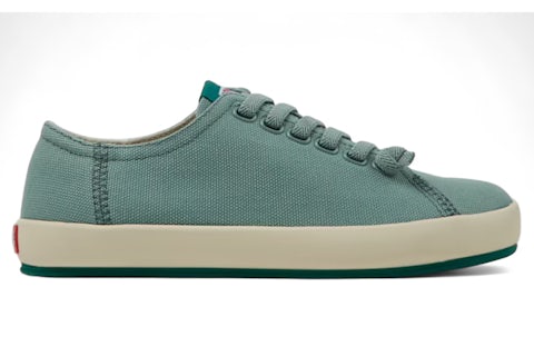 Camper Peu Rambla Sneaker Green Recycled Cotton (Women's) 21897