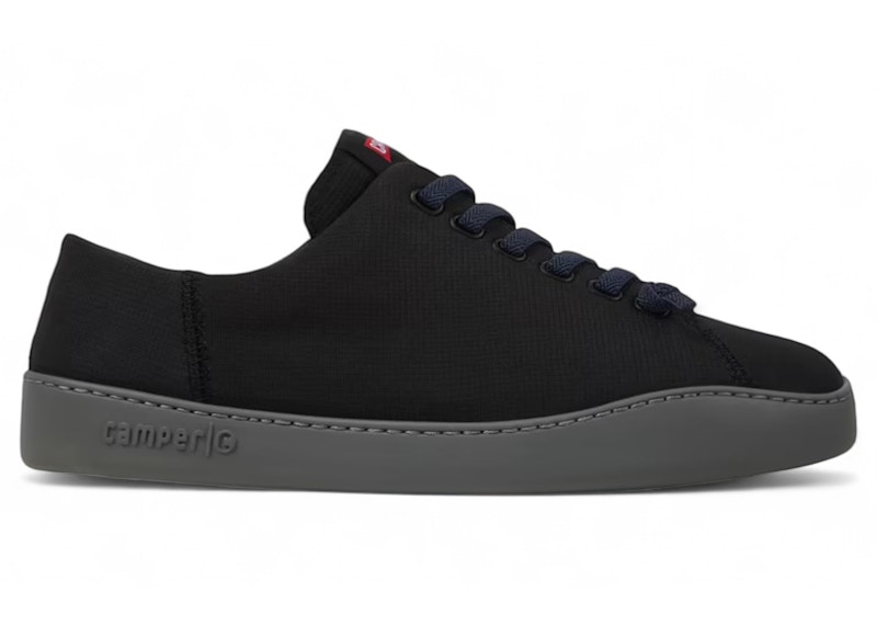 Pre-owned Camper Men's  Peu Touring Recycled Pet Sneaker Grey Sneakers In Black