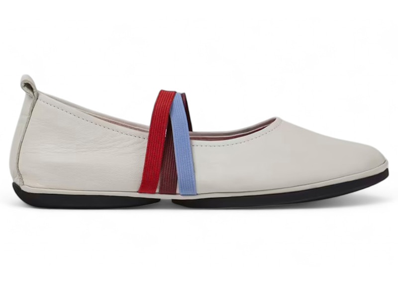 Pre-owned Camper Twins Ballerina Flat (women's) Sneakers In White