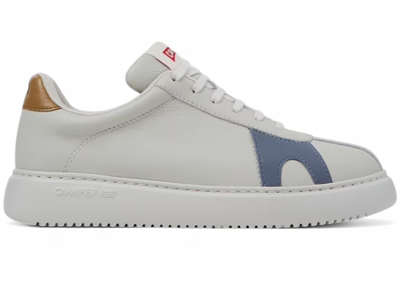 Pre-owned Camper Twins Runner K21 Sneaker (women's) Sneakers In White/blue/brown In Multi