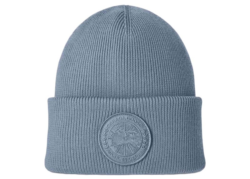 Canada Goose Arctic Toque Garment Dye Beanie Ozone Blue US