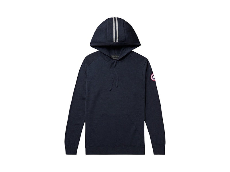 Felpa con cappuccio Canada Goose Armherst Navy Uomo IT