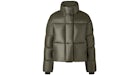 Canada Goose Black Label Cypress Cropped Puffer Jacket Silverbirch