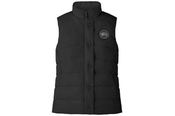 Canada Goose Nero Label Gilet Freestyle Nero