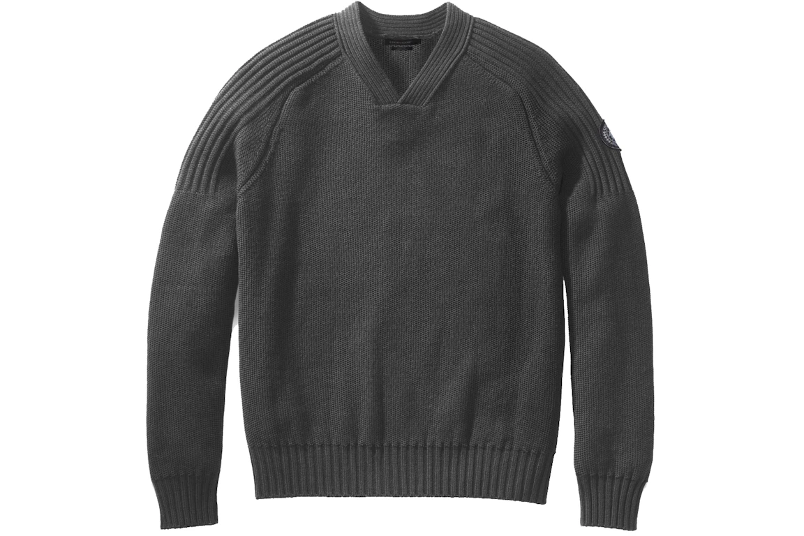 Canada Goose Black Label Valemount Sweater Iron Grey
