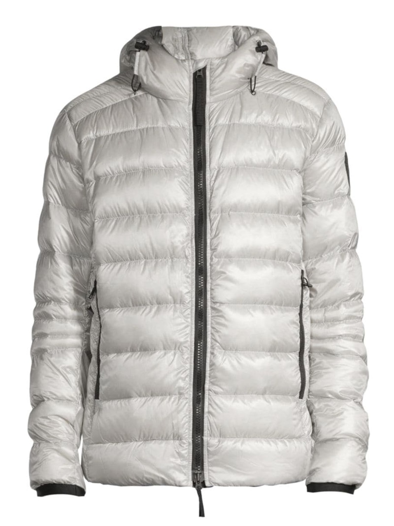 Canada Goose Silver Black Label Crofton Down Jacket