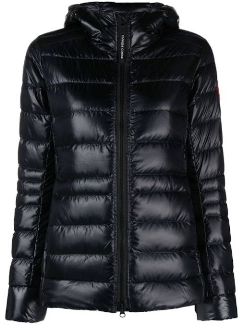 Pre-owned Canada Goose Women's Cypress Down Hoody Jacket In Black
