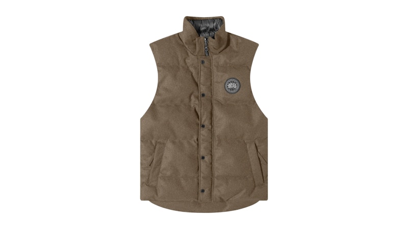 Canada Goose Dynaluxe Wool Garson Vest Military Green Melange