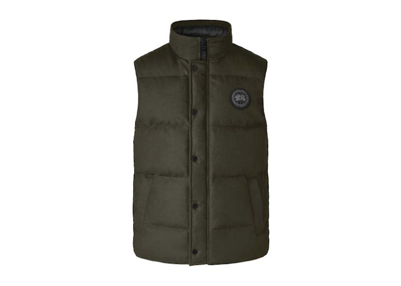 Canada goose clearance vest military green