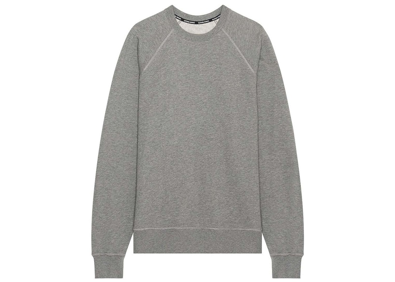 Pre-owned Canada Goose Men's Huron Crewneck Sweatshirt In Stone Heather