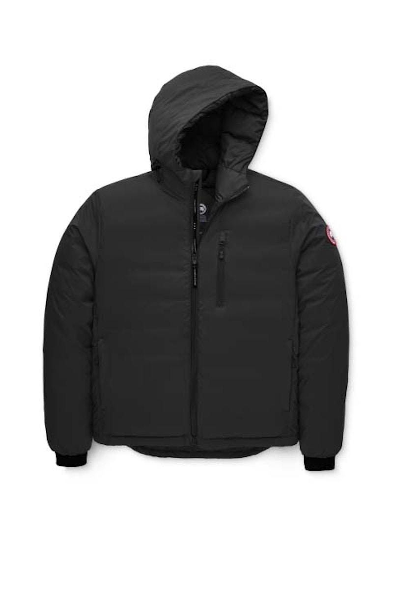 Canada Goose Lodge Down Matte Finish Hoody Black Men s FW22 GB