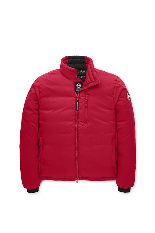 Pre-owned Canada Goose Lodge Jacket Red