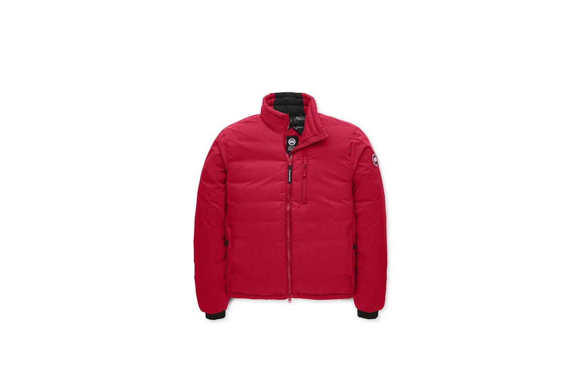 Pre-owned Canada Goose Lodge Jacket Red