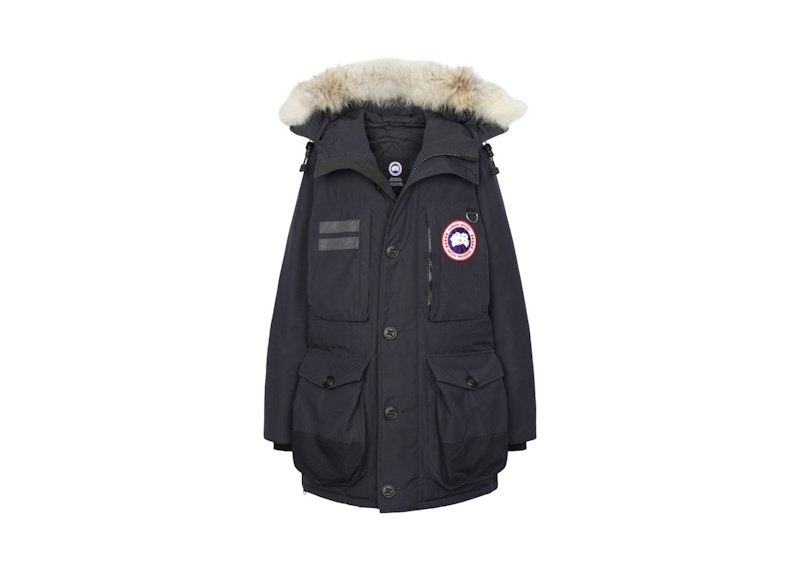 Canada Goose Macculloch Fur Parka Jacket Navy Men's - US