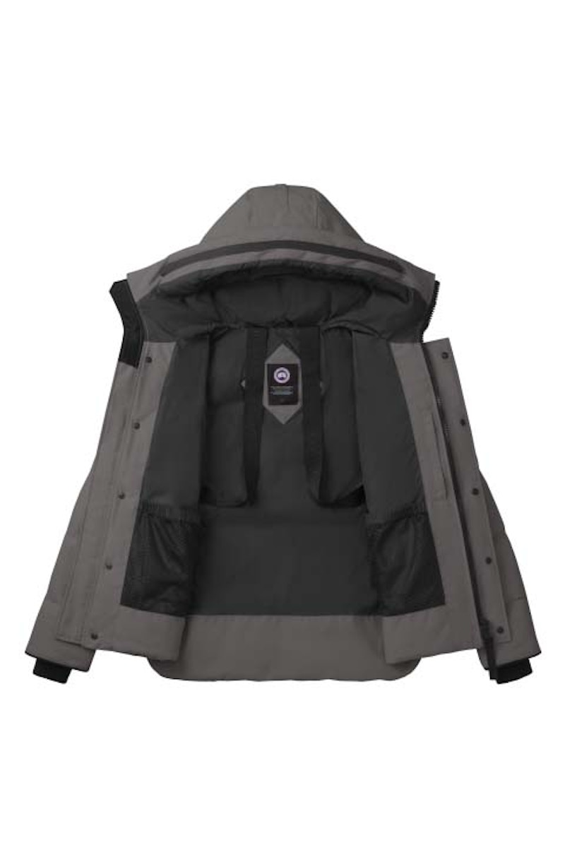 Canada Goose Macmillan Parka Black Label Jacket Coastal Grey Men's