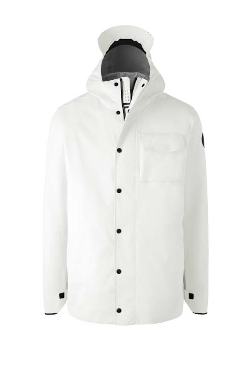 Mens white canada goose on sale jacket