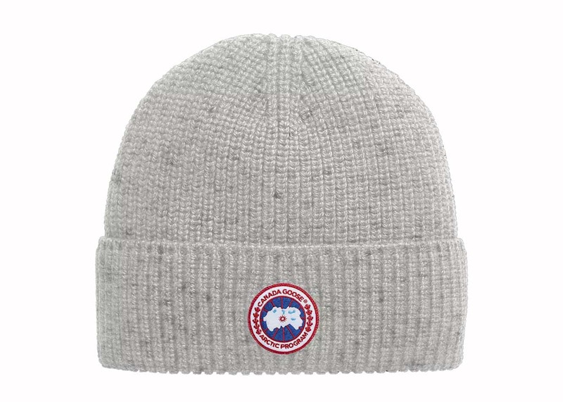 Grey canada goose beanie online