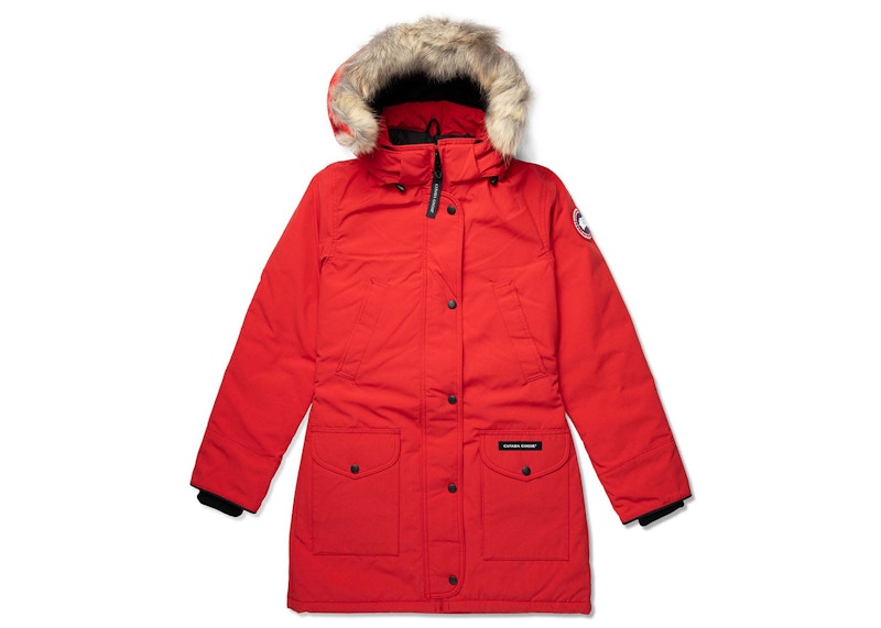 Canada Goose Trillium Parka Jacket Red FW24 US