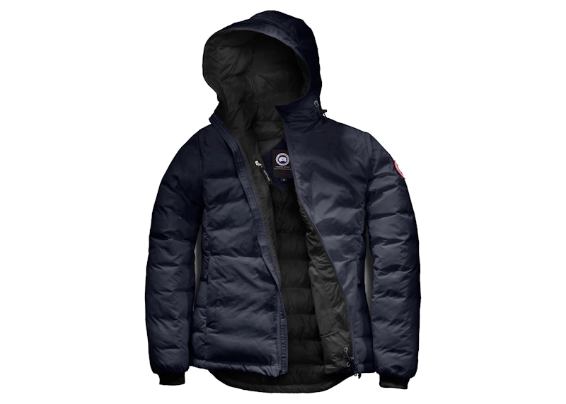 Canada goose camp discount hooded jacket blue womens