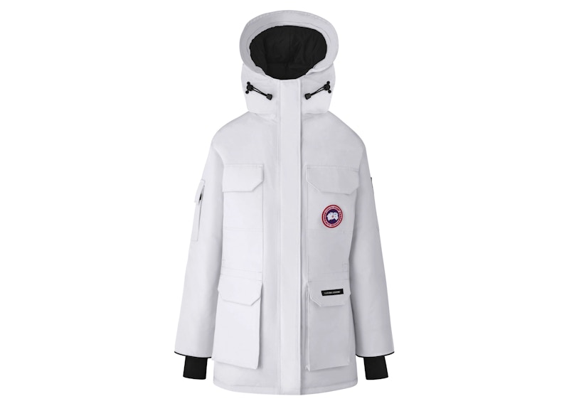 Canada goose expedition outlet parka womens white