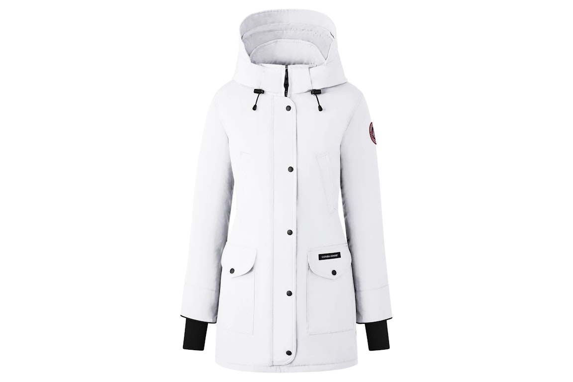 Pre-owned Canada Goose Women's Trillium Parka Heritage Jacket (classic Fit) North Star White