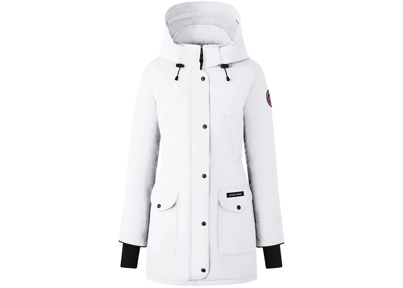 Tien jaar bevroren cliënt Canada Goose Women's Trillium Parka Heritage Jacket (Classic Fit) North  Star White - FW22 - US