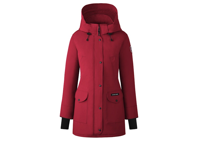 Canada goose trillium parka red clearance women's