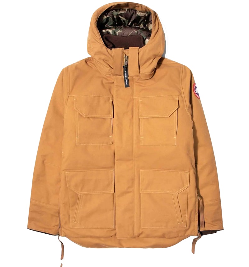 Canada Goose x Junya Watanabe Parka Jacket Brown Men's