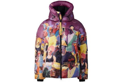 Canada Goose x NBA x KidSuper Studios Crofton Puffer Jacket Crowd