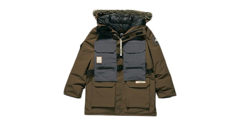 Canada goose expedition parka military green hotsell