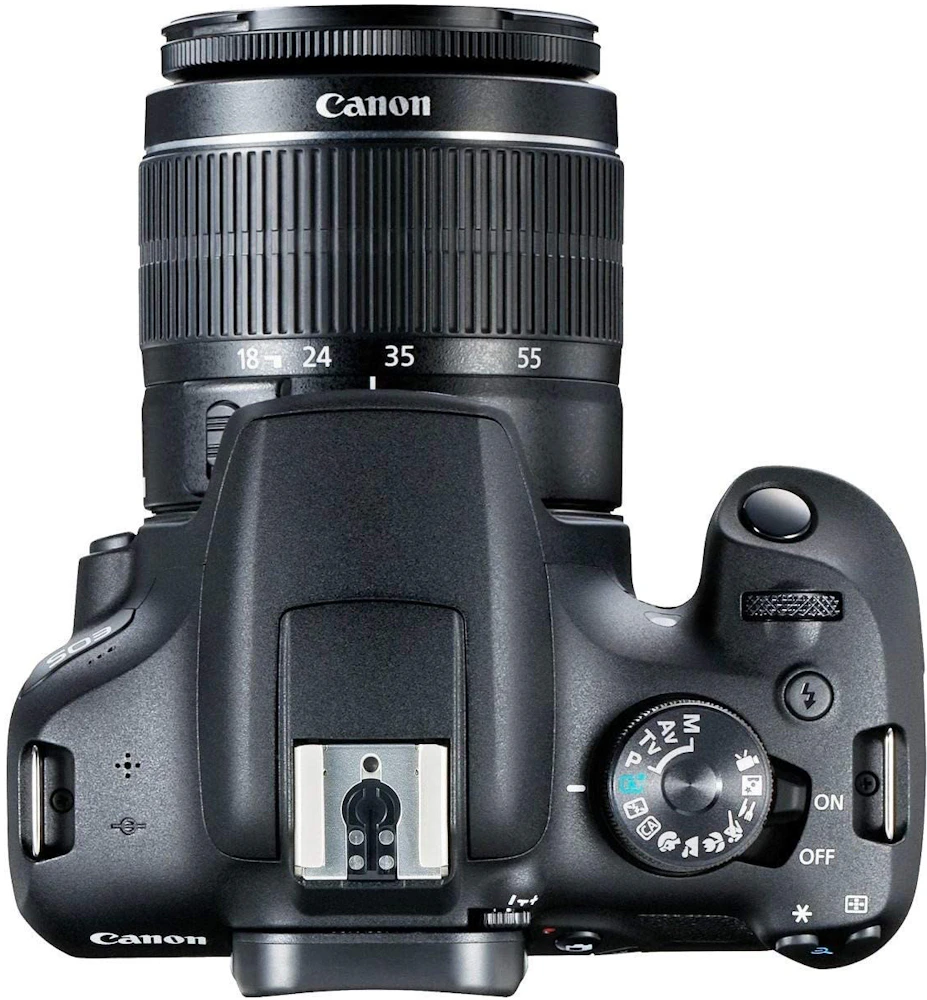 Canon EOS 2000D Rebel T7 DSLR Camera / 18-55mm Lens / 58mm Filters ...