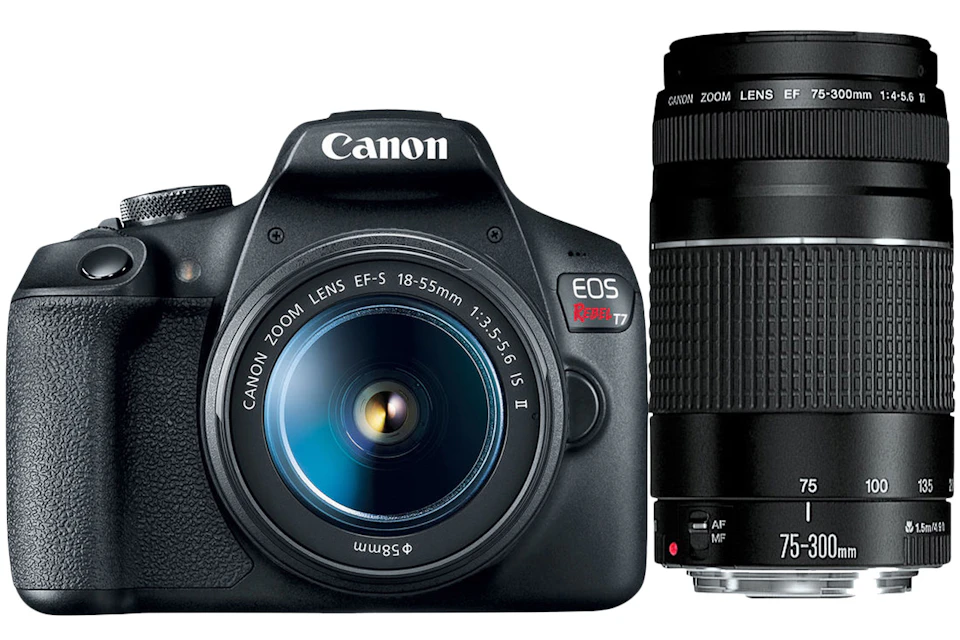 Canon Eos Rebel T7 Dslr Camera With Ef18 55mm Ef 75 300mm Double Zoom Kit 2727c021 Fr Canon Eos Rebel T7 Dslr Camera With Ef18 55mm Ef 75 300mm Double Zoom Kit 2727c021 Fr