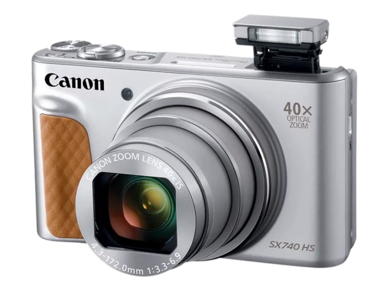 Canon PowerShot SX740 HS 2956C001 Silver - US
