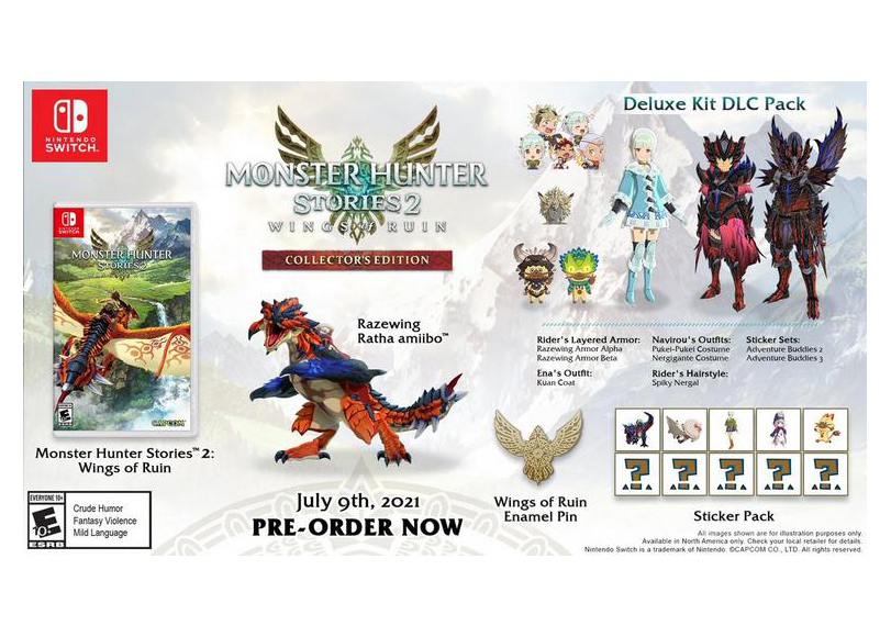 Capcom Nintendo Switch Monster Hunter Stories 2: Wings Collector's