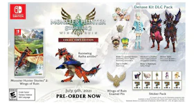 Capcom Nintendo Switch Monster Hunter Stories 2: Wings Collector's Edition Video Game Bundle