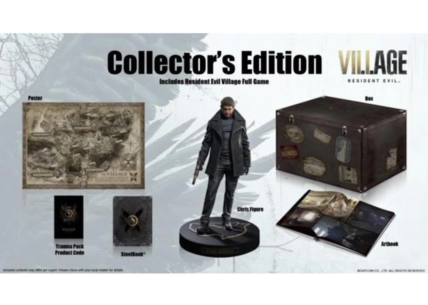 Capcom PS4 Resident Evil Village Standard Collector's Edition Video Game  Bundle - US