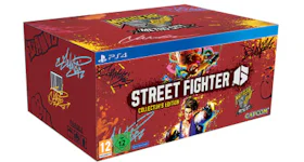 Capcom PS4 Street Fighter 6 Collector's Edition Video Game Bundle