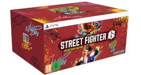 Capcom PS5 Street Fighter 6 Collector's Edition Video Game Bundle