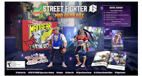 Capcom PS5 Street Fighter Mad Gear Box Collector's Edition Video Game Bundle