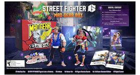 Capcom XBSX Street Fighter Mad Gear Box Collector's Edition Video Game Bundle