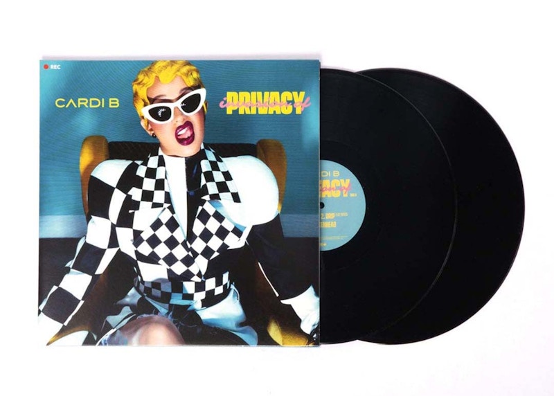 Cardi B Invasion Of Privacy 2XLP Vinyl Black - US